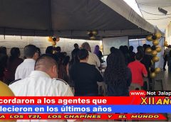 Recordaron a los agentes que fallecieron en los últimos años