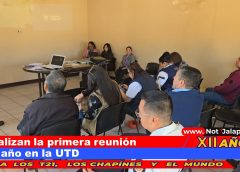 Realizan la primera reunión del año en la UTD