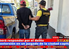 Deberá responder por el delito de extorsión en un juzgado de la ciudad capital