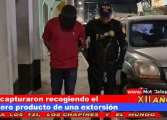 Lo capturaron recogiendo el dinero producto de una extorsión