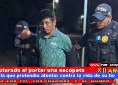 Capturado al portar una escopeta con la que pretendía atentar contra la vida de su tío