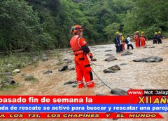 El pasado fin de semana la brigada de rescate se activó para buscar y rescatar una pareja