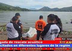 Brigada de rescate acuático solicitados en diferentes lugares de la región
