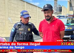 Portaba de forma ilegal un arma de fuego