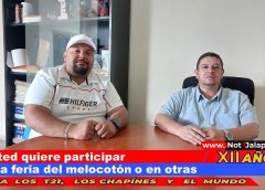 ¿Usted quiere participar en la feria del melocotón o en otras?
