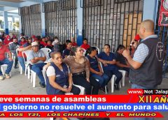 Nueve semanas de asambleas y el gobierno no resuelve el aumento para salud