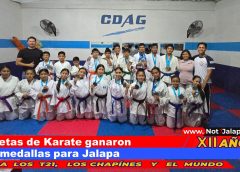 Atletas de Karate ganaron 32 medallas para Jalapa