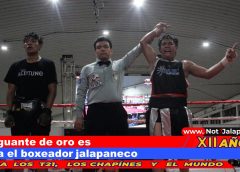 El guante de oro es para el boxeador jalapaneco