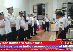 Hoy ser Bombero Voluntario también es un estudio reconocido por el MINEDUC